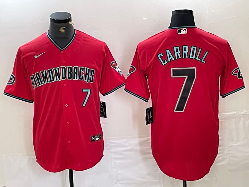 Arizona Diamondbacks Red MLB Jersey 02 Arizona Diamondbacks Red MLB Jersey 02