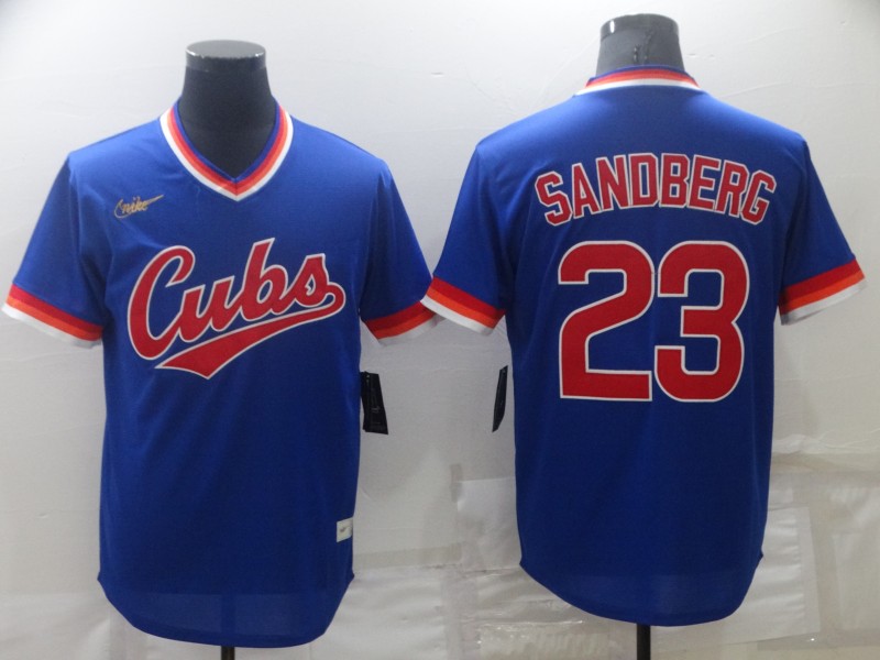 Chicago Cubs Blue Cooperstown Collection MLB Jersey 02 Chicago Cubs Blue Cooperstown Collection MLB Jersey 02