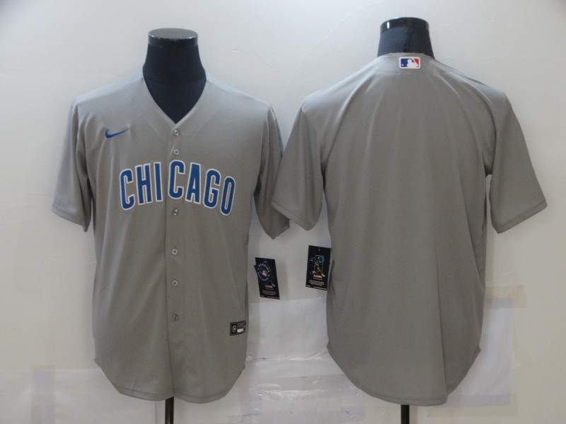 Chicago Cubs Grey MLB Jersey Chicago Cubs Grey MLB Jersey