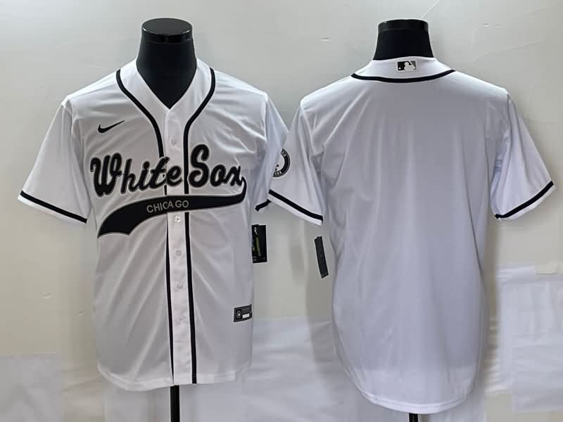 Chicago White Sox White MLB Jersey 03 Chicago White Sox White MLB Jersey 03