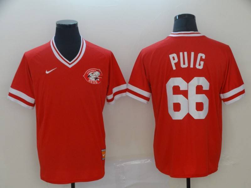Cincinnati Reds Red Retro MLB Jersey