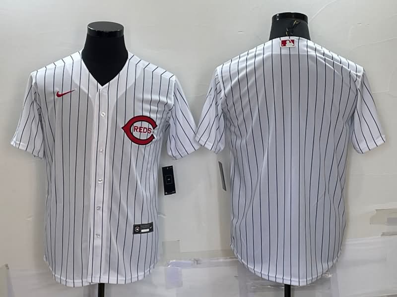 Cincinnati Reds White Retro MLB Jersey 02 Cincinnati Reds White Retro MLB Jersey 02