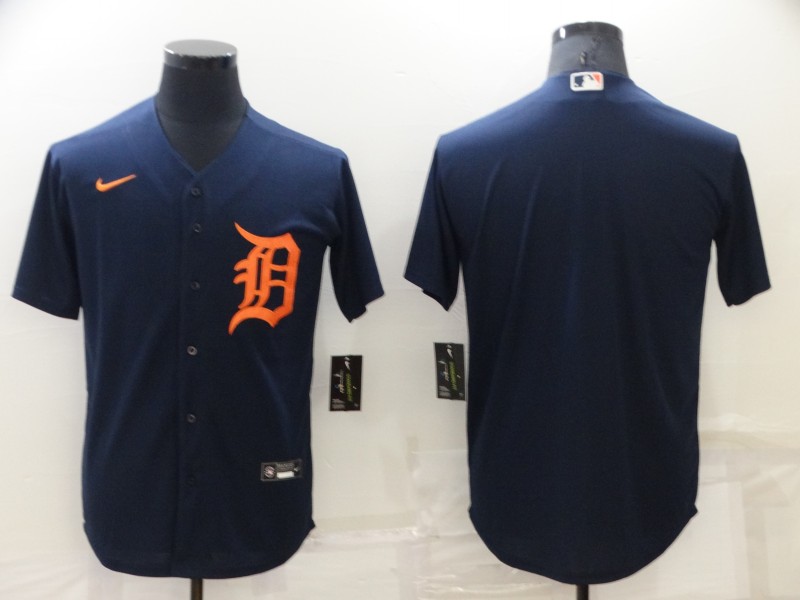 Detroit Tigers Dark Blue MLB Jersey Detroit Tigers Dark Blue MLB Jersey