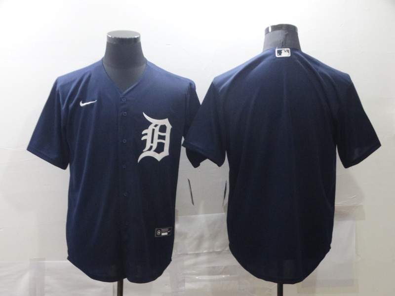 Detroit Tigers Dark Blue MLB Jersey 02 Detroit Tigers Dark Blue MLB Jersey 02