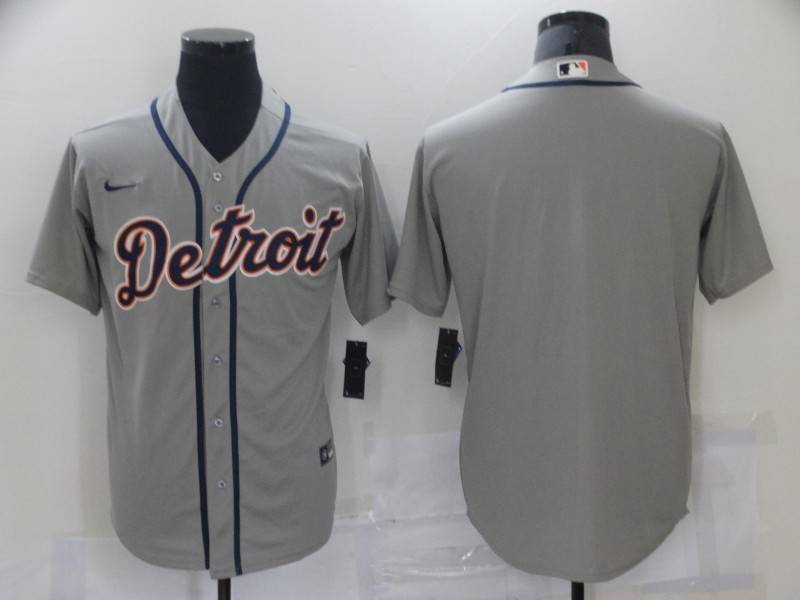 Detroit Tigers Grey MLB Jersey Detroit Tigers Grey MLB Jersey