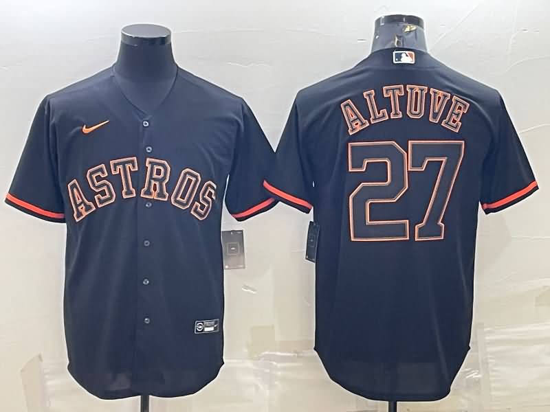 Houston Astros Black MLB Jersey 03 Houston Astros Black MLB Jersey 03