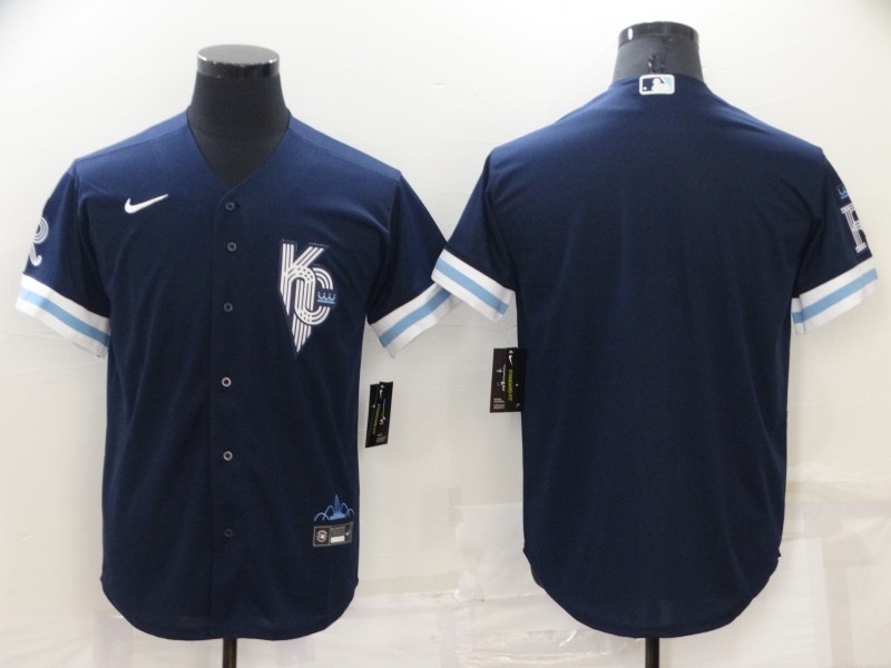 Kansas City Royals Dark Blue MLB Jersey Kansas City Royals Dark Blue MLB Jersey