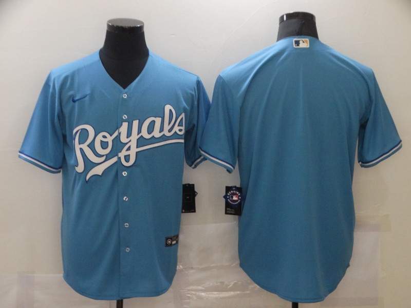 Kansas City Royals Light Blue MLB Jersey Kansas City Royals Light Blue MLB Jersey