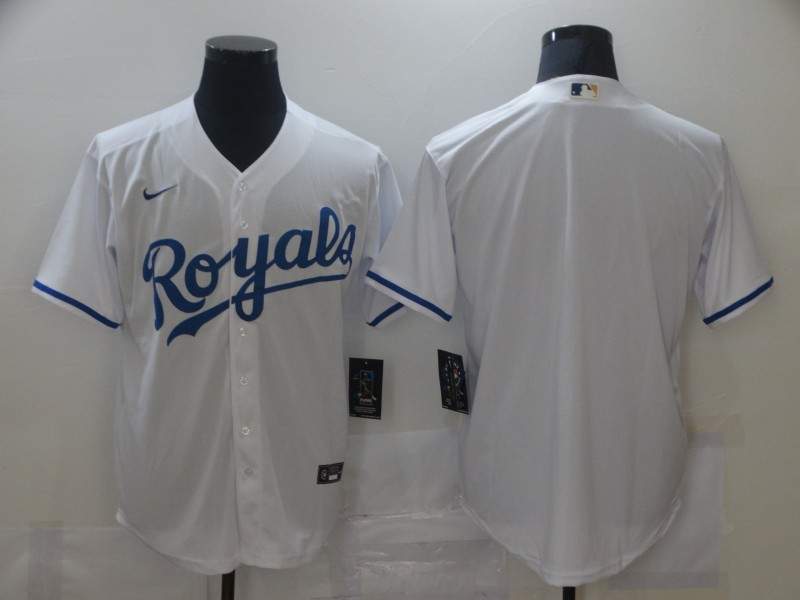 Kansas City Royals White MLB Jersey Kansas City Royals White MLB Jersey