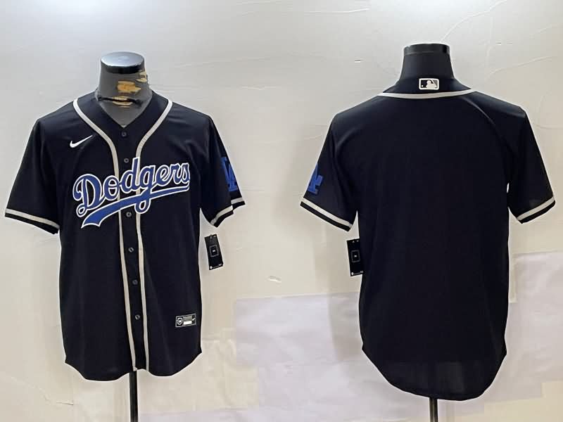 Los Angeles Dodgers Black MLB Jersey 09