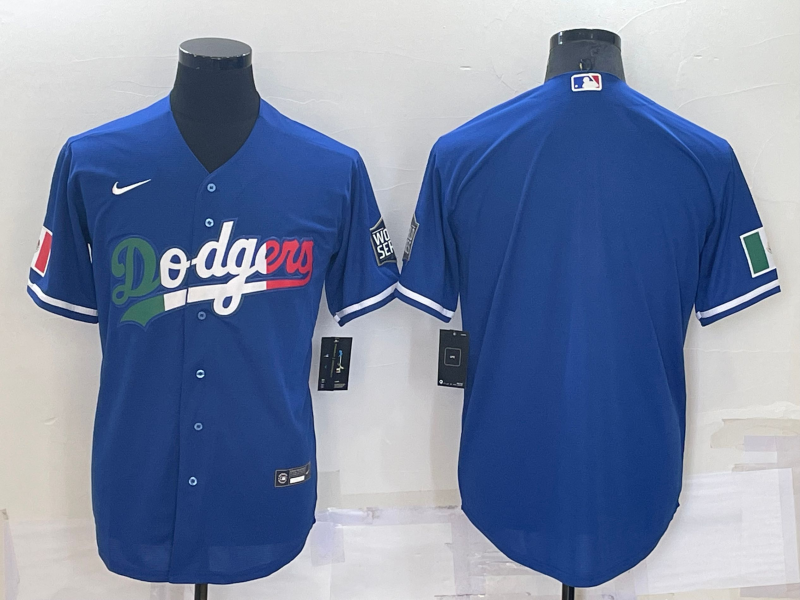Los Angeles Dodgers Blue MLB Jersey 04 Los Angeles Dodgers Blue MLB Jersey 04