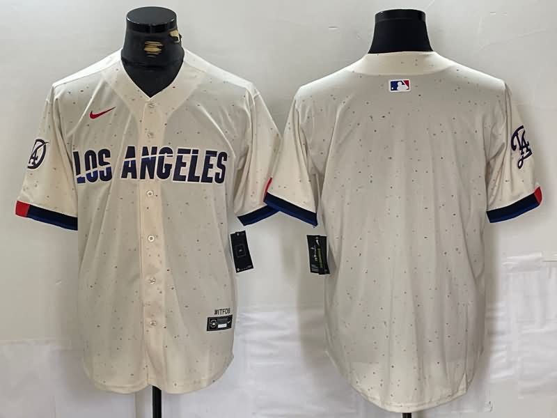 Los Angeles Dodgers Cream MLB Jersey Los Angeles Dodgers Cream MLB Jersey