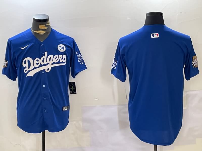 Los Angeles Dodgers Blue Fashion MLB Jersey Los Angeles Dodgers Blue Fashion MLB Jersey