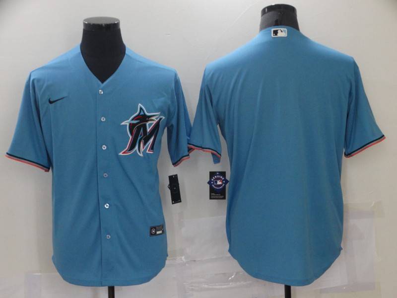 Miami Marlins Blue MLB Jersey Miami Marlins Blue MLB Jersey