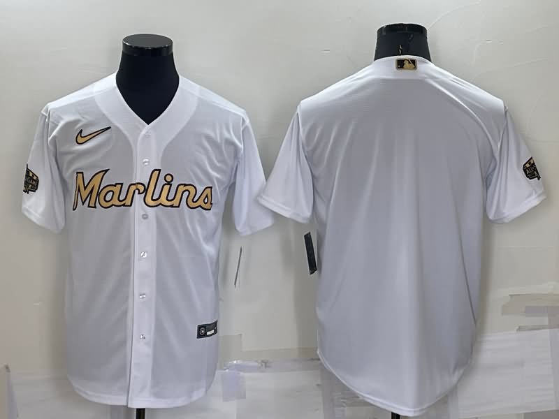 Miami Marlins White ALL STAR MLB Jersey Miami Marlins White ALL STAR MLB Jersey