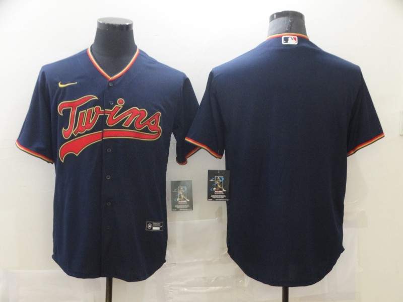 Minnesota Twins Dark Blue MLB Jersey Minnesota Twins Dark Blue MLB Jersey