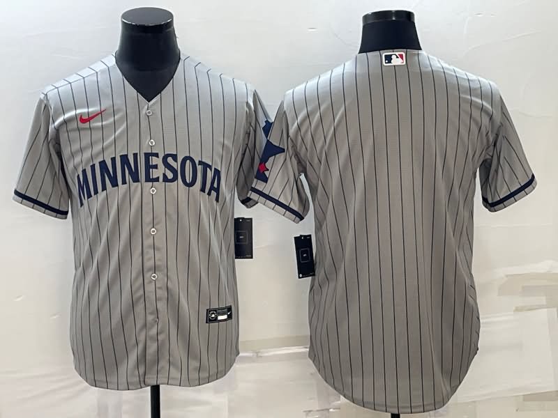 Minnesota Twins Grey MLB Jersey Minnesota Twins Grey MLB Jersey