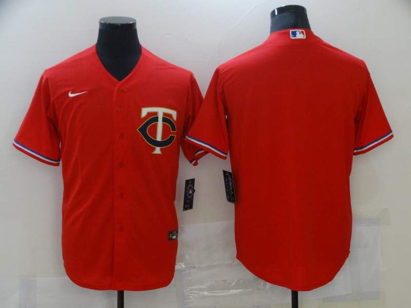 Minnesota Twins Red MLB Jersey Minnesota Twins Red MLB Jersey