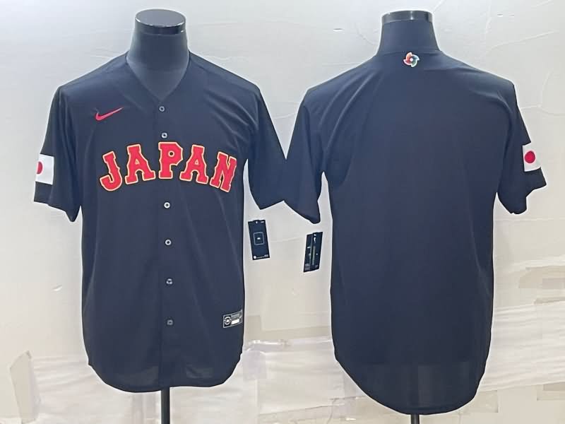 Japan Black Baseball Jersey Japan Black Baseball Jersey