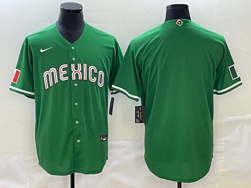 Mexico Green Baseball Jersey Mexico Green Baseball Jersey