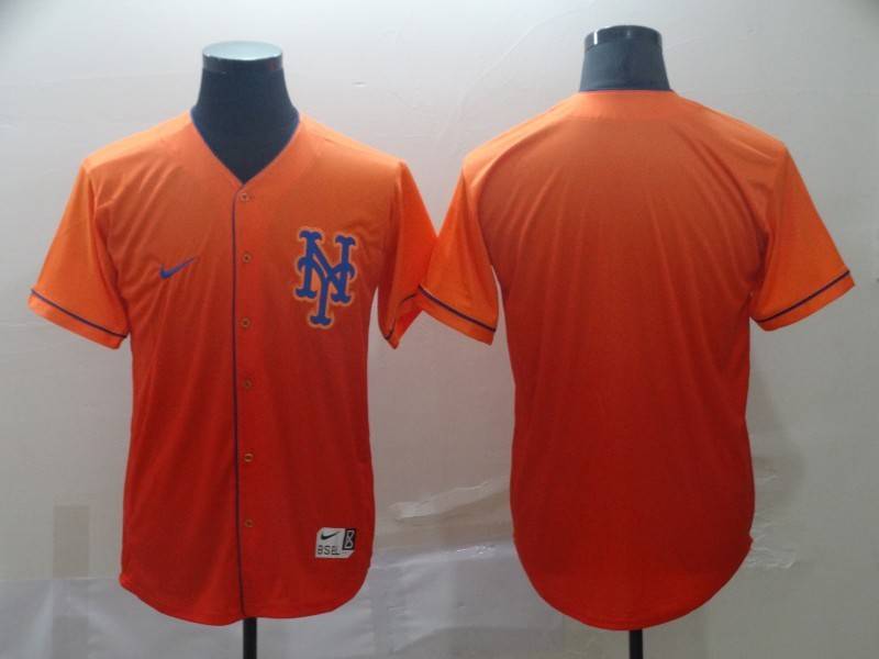 New York Mets Orange Fashion MLB Jersey New York Mets Orange Fashion MLB Jersey