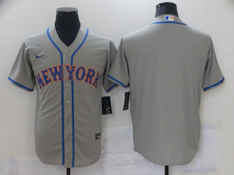 New York Mets Grey MLB Jersey New York Mets Grey MLB Jersey