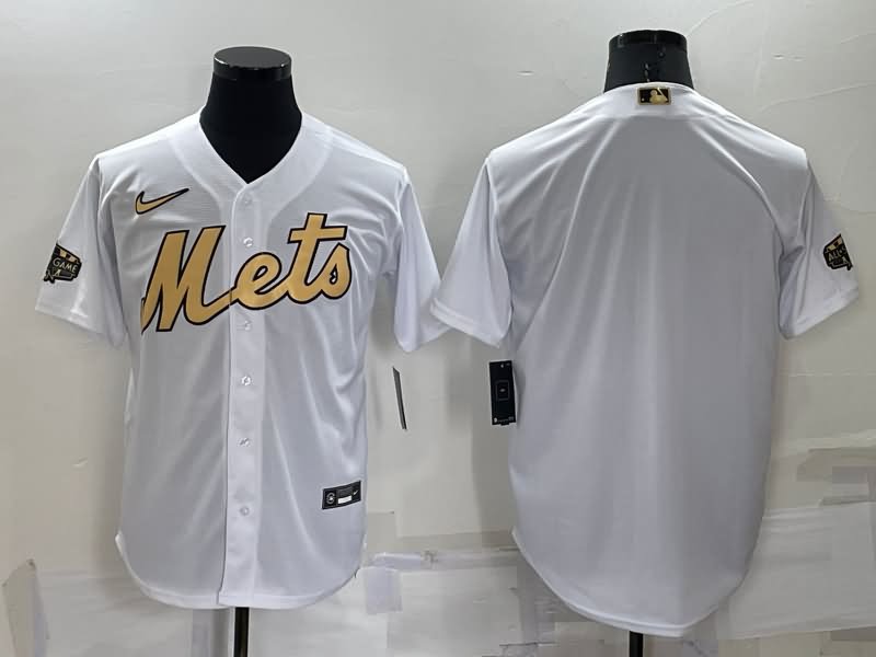 New York Mets White ALL STAR MLB Jersey New York Mets White ALL STAR MLB Jersey