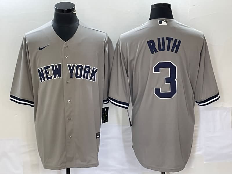 New York Yankees Grey MLB Jersey