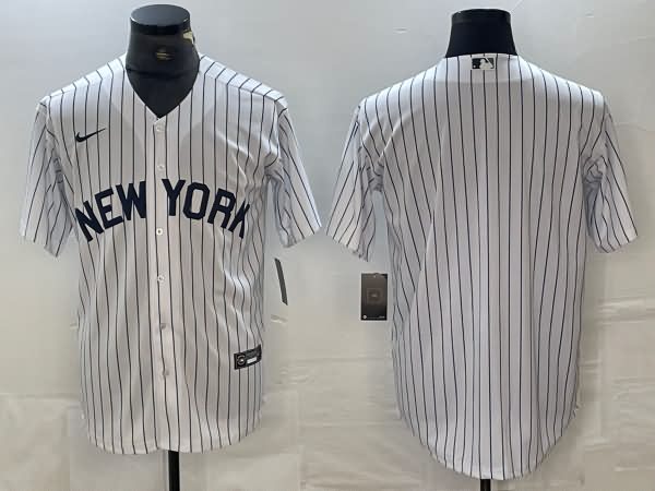 New York Yankees White MLB Jersey 05