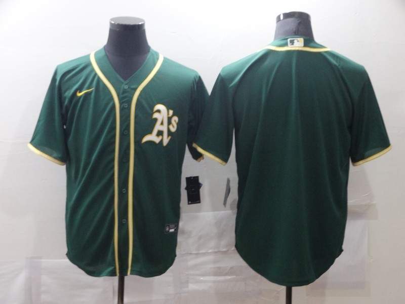 Oakland Athletics Green MLB Jersey 02 Oakland Athletics Green MLB Jersey 02