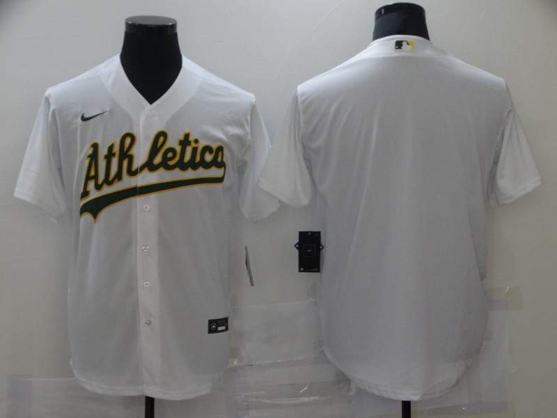 Oakland Athletics White MLB Jersey Oakland Athletics White MLB Jersey