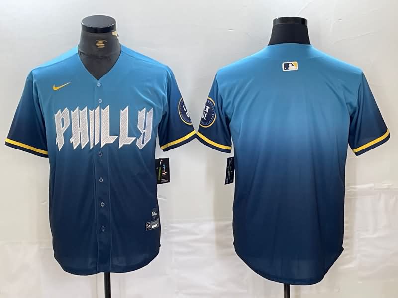 Philadelphia Phillies Blue MLB Jersey Philadelphia Phillies Blue MLB Jersey