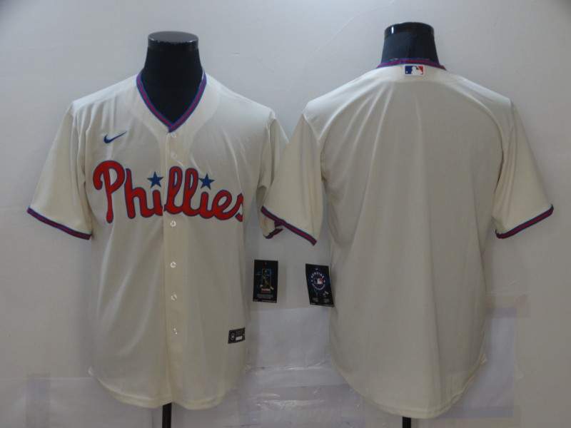 Philadelphia Phillies Cream MLB Jersey Philadelphia Phillies Cream MLB Jersey