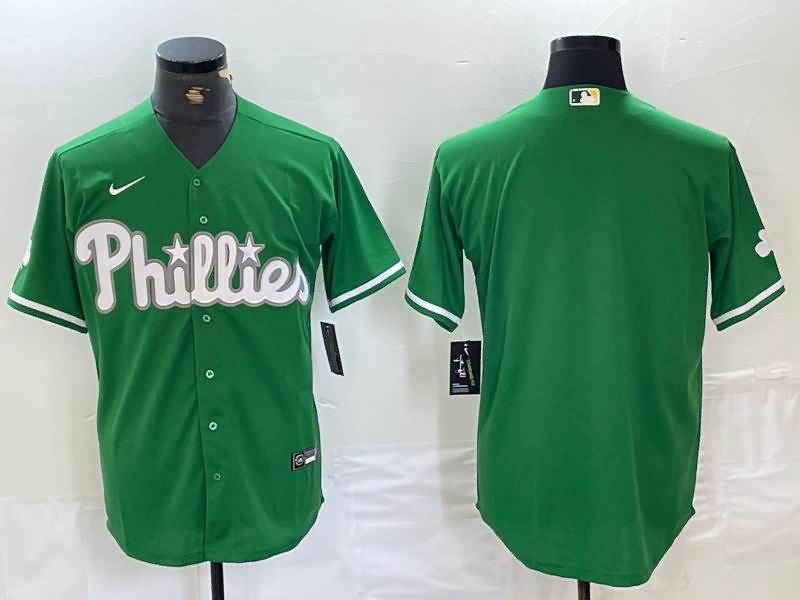 Philadelphia Phillies Green MLB Jersey Philadelphia Phillies Green MLB Jersey