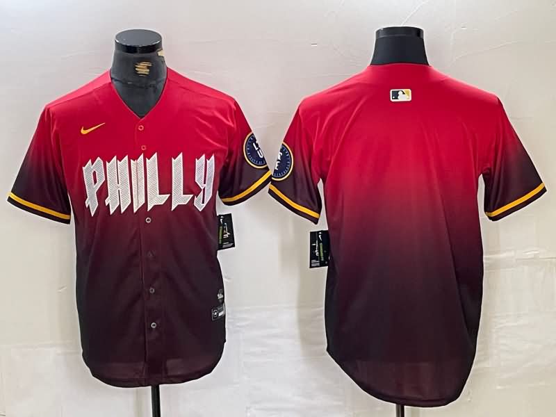 Philadelphia Phillies Red MLB Jersey 04 Philadelphia Phillies Red MLB Jersey 04