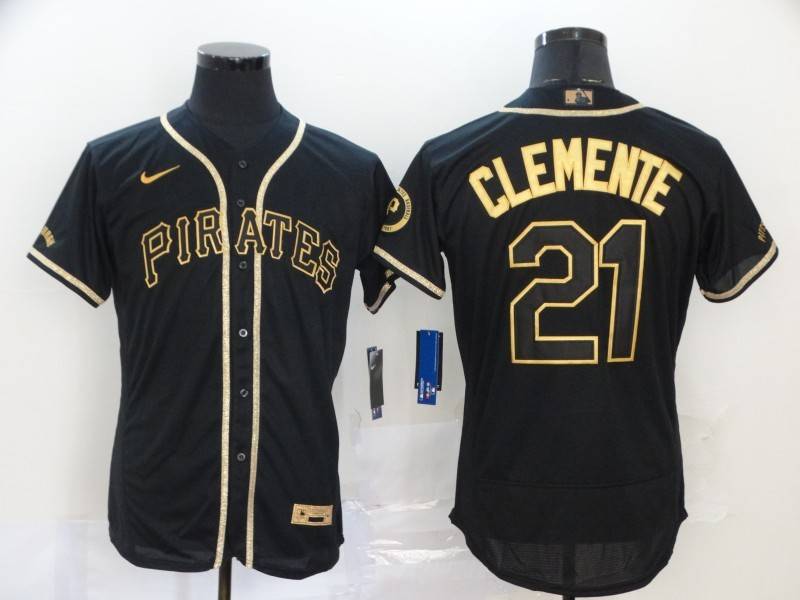 Pittsburgh Pirates Black Gold Elite MLB Jersey Pittsburgh Pirates Black Gold Elite MLB Jersey