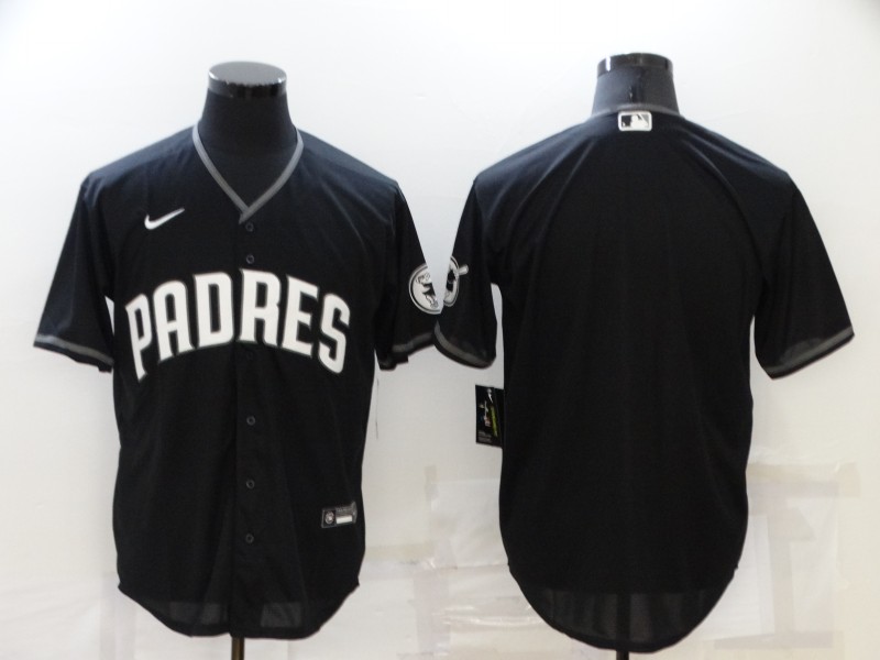 San Diego Padres Black MLB Jersey 02 San Diego Padres Black MLB Jersey 02
