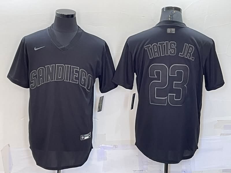 San Diego Padres Black MLB Jersey 03 San Diego Padres Black MLB Jersey 03