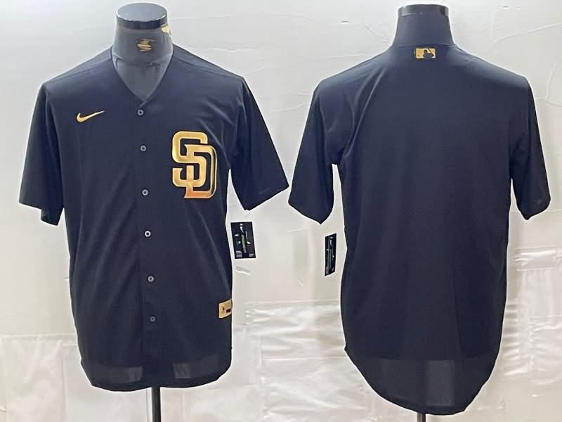 San Diego Padres Black Gold MLB Jersey San Diego Padres Black Gold MLB Jersey