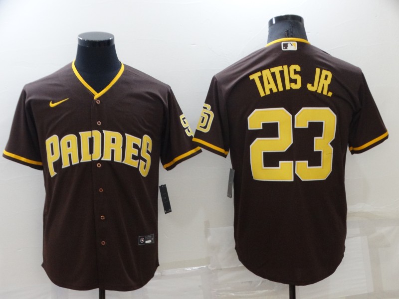 San Diego Padres Brown MLB Jersey 02 San Diego Padres Brown MLB Jersey 02