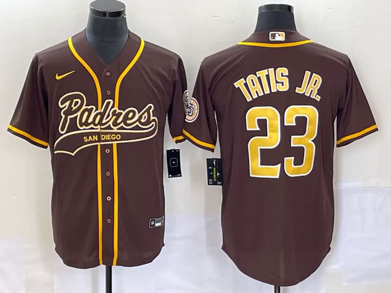 San Diego Padres Brown MLB Jersey 04 San Diego Padres Brown MLB Jersey 04