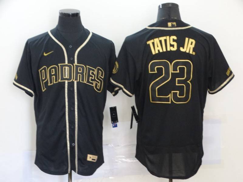San Diego Padres Black Gold Elite MLB Jersey San Diego Padres Black Gold Elite MLB Jersey