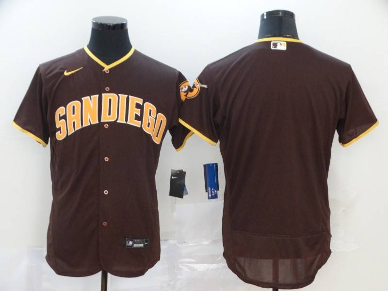 San Diego Padres Brown Elite MLB Jersey San Diego Padres Brown Elite MLB Jersey