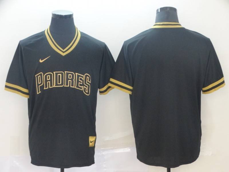 San Diego Padres Black Gold Retro MLB Jersey San Diego Padres Black Gold Retro MLB Jersey