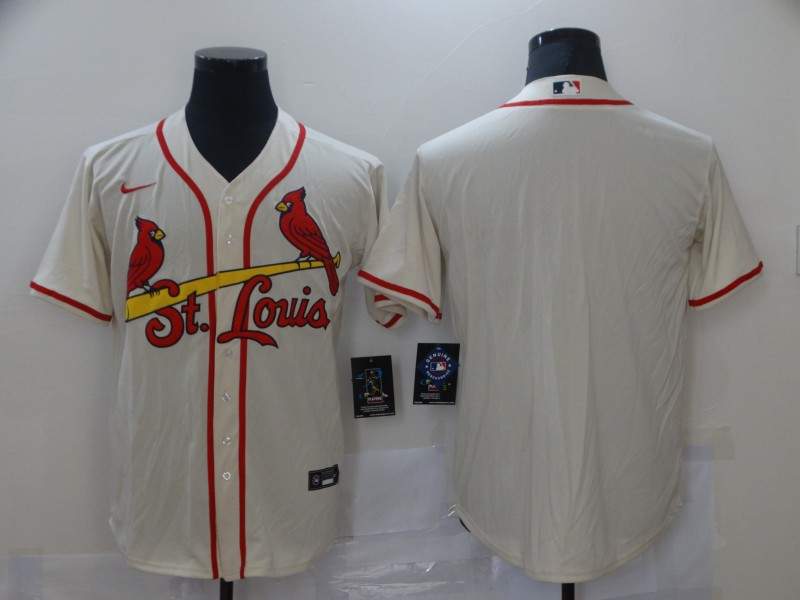 St. Louis Cardinals Cream MLB Jersey St. Louis Cardinals Cream MLB Jersey