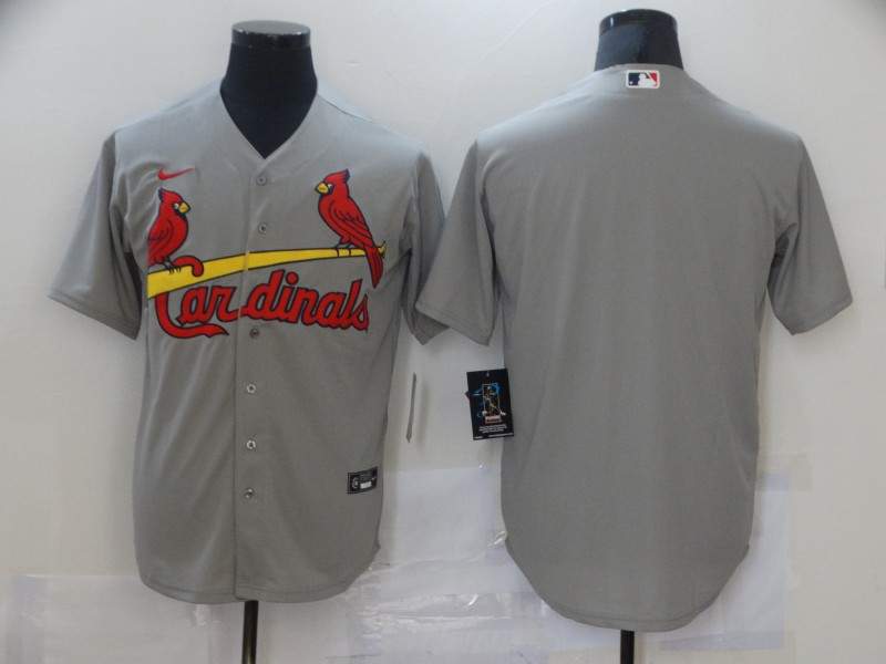 St. Louis Cardinals Grey MLB Jersey St. Louis Cardinals Grey MLB Jersey