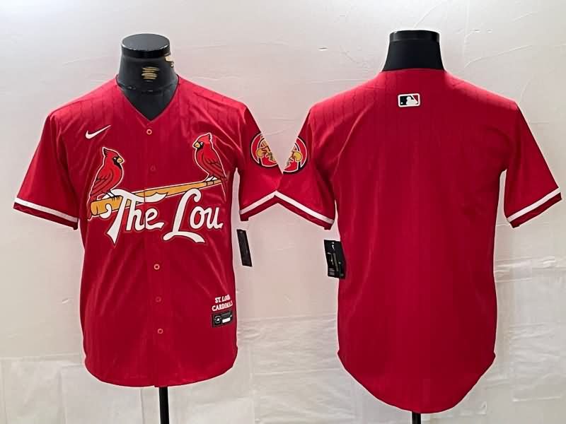 St. Louis Cardinals Red MLB Jersey 02 St. Louis Cardinals Red MLB Jersey 02
