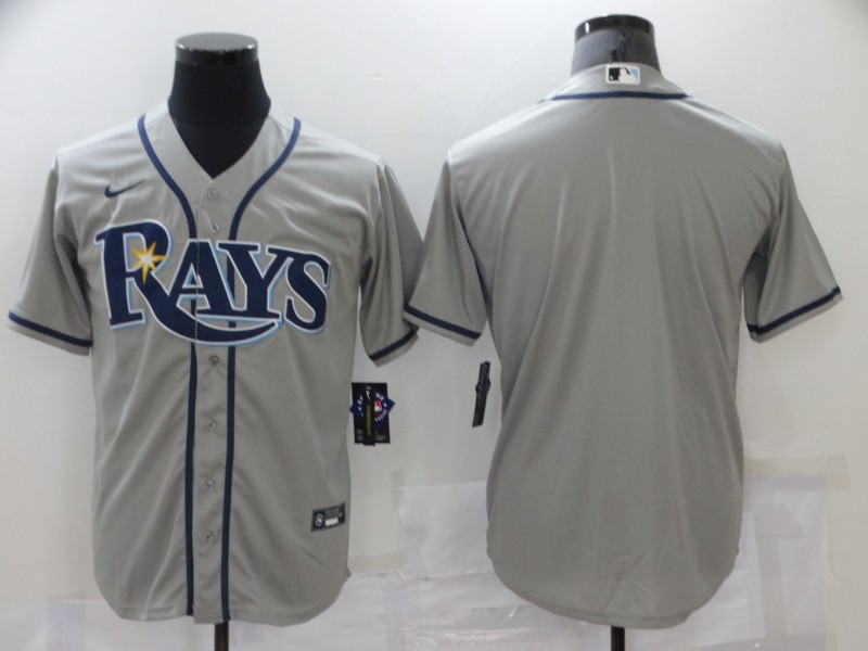 Tampa Bay Rays Grey MLB Jersey Tampa Bay Rays Grey MLB Jersey