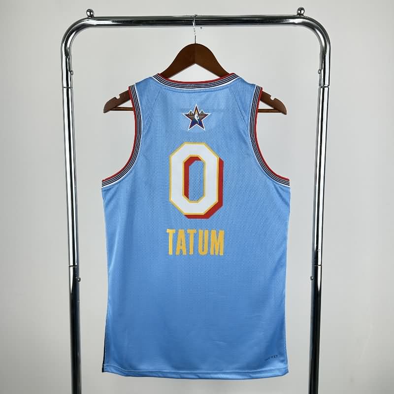 ALL-STAR 2025 Blue Basketball Jersey (Hot Press)