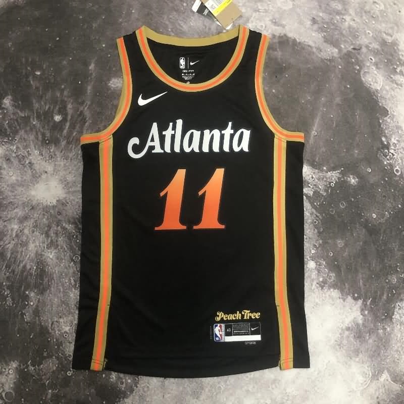 Atlanta Hawks 22/23 Black City Basketball Jersey (Hot Press) Atlanta Hawks 22/23 Black City Basketball Jersey (Hot Press)